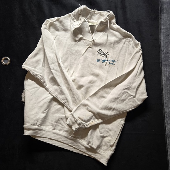 Vintage Bar Sweatshirt Pearl's Oyster Bar Palo Alto, CA Distressed USA Made WEK - Picture 9 of 16